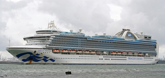 EMERALD PRINCESS Hoek van Holland 2020